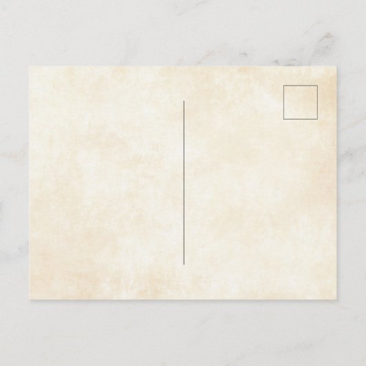 vrouw golfer Briefkaart (Achterkant)