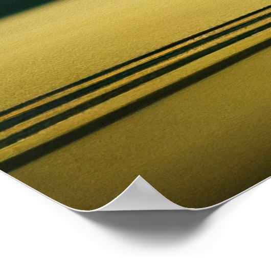 Vrouw Golfer - Canvas Art Print (Hoek)