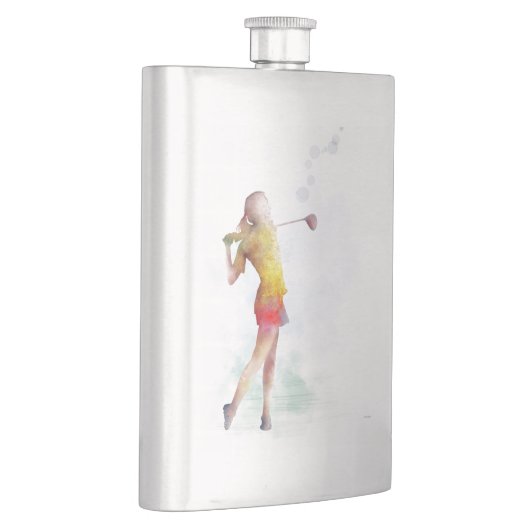 VROUW GOLFER FLACON (Rechts)