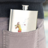 VROUW GOLFER FLACON (Voorbeeld)