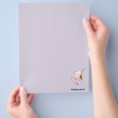 Vrouw Golfer Flyer (Hand)