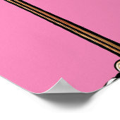 Vrouw Golfer - Golf Art Print (Hoek)