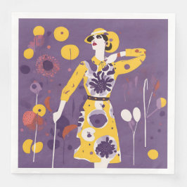 Vrouw Golfer - Set van 50 Servet