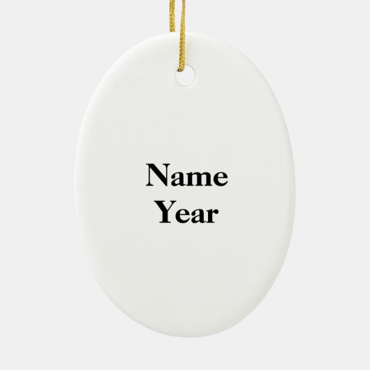 Vrouw Golfer Silhouette Ornament (Achterkant)