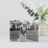 Vrouw Golfing,  jaren 1910 Briefkaart (Staand voorkant)