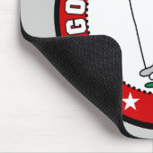 Vrouw Golfing My Sport Mousepad Muismat (Hoek)