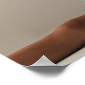 Vrouw gymnast (12-13) die spleten vertoont poster (Hoek)