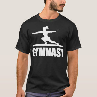 Vrouw Gymnast Artistic Gymnastic Cute Gift T-shirt