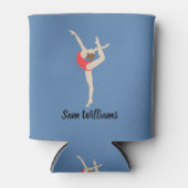 Vrouw Gymnast Blikjeskoeler (Voorkant)