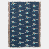 Vrouw Gymnast Deken (Voorkant Verticaal)