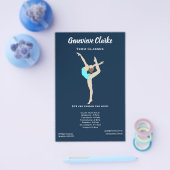 Vrouw Gymnast Flyer (Enkel)