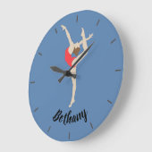 Vrouw Gymnast Grote Klok (Hoek)