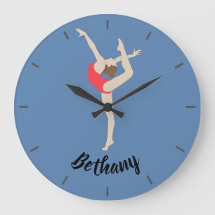 Vrouw Gymnast Grote Klok
