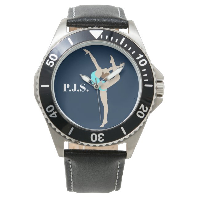 Vrouw Gymnast Horloge (Voorkant)