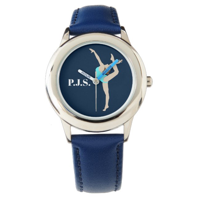 Vrouw Gymnast Horloge (Voorkant)