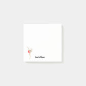 Vrouw Gymnast Post-it® Notes (Voorkant)