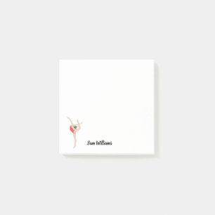 Vrouw Gymnast Post-it® Notes
