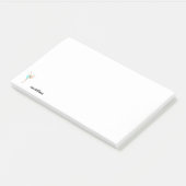 Vrouw Gymnast Post-it® Notes (Schuin)