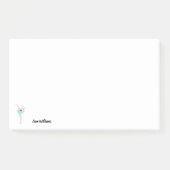 Vrouw Gymnast Post-it® Notes (Voorkant)
