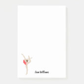 Vrouw Gymnast Post-it® Notes (Voorkant)