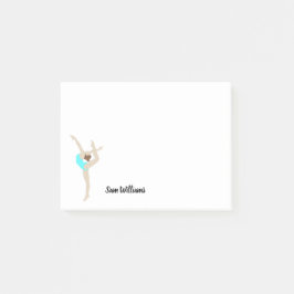 Vrouw Gymnast Post-it® Notes