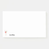 Vrouw Gymnast Post-it® Notes (Voorkant)