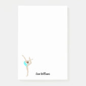 Vrouw Gymnast Post-it® Notes (Voorkant)