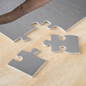 Vrouw gymnast strekken, studioshot legpuzzel (Zijkant)