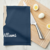 Vrouw Gymnast Theedoek (Quarter Fold)