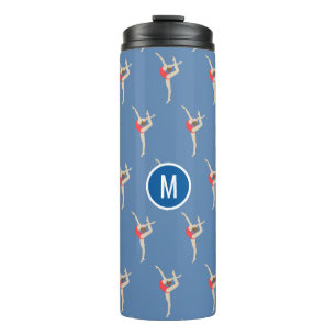 Vrouw Gymnast Thermosbeker