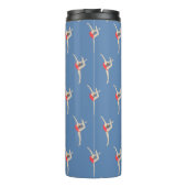 Vrouw Gymnast Thermosbeker (Achterkant)
