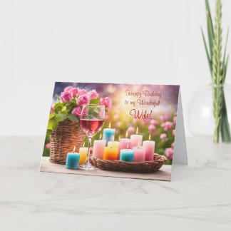 Vrouw Happy Birthday met Rozen Feestdagen Kaart