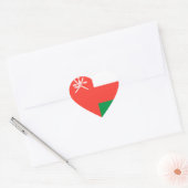 vrouw hart sticker (Envelop)