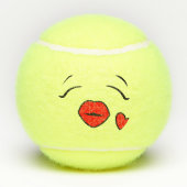 Vrouw Heart Tennisballen (Achterkant)