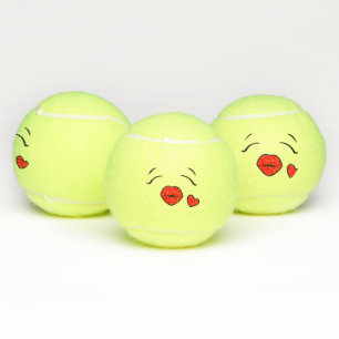 Vrouw Heart Tennisballen