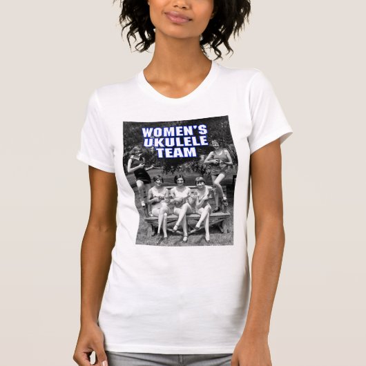 Vrouw-herenteam Dames Micro-Fiber Singlet T-shirt (Voorkant)
