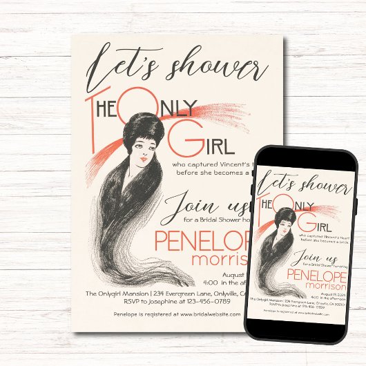  vrouw, het enige Vrijgezellenfeest Kaart