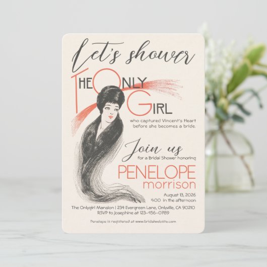  vrouw, het enige Vrijgezellenfeest Kaart (Staand voorkant)