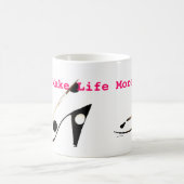 Vrouw hoge Mode schoenen Koffiemok (Center)