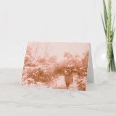 Vrouw Houten Gatherer Kaart (Voorkant)