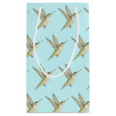 Vrouw Hummingbird Klein Cadeauzakje (Achterkant)