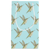 Vrouw Hummingbird Klein Cadeauzakje (Voorkant)