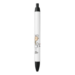 Vrouw I Love Tennis Black Ink Pen