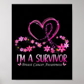 Vrouw: Ik ben een overlevende borstkankerinformant Poster (Voorkant)