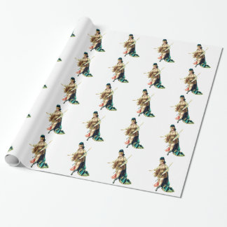 Vrouw - illustratie cadeaupapier