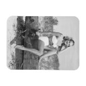Vrouw in Bikini Magneet (Horizontaal)