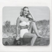 Vrouw in Bikini Muismat (Voorkant)