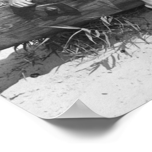 Vrouw in Bikini Poster (Hoek)