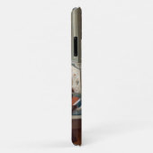 Vrouw in Blauw, een boek lezen Case-Mate iPhone Case (Achterkant/rechts)