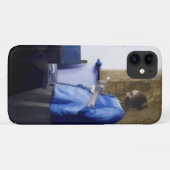 Vrouw in Blauw, Johannes Vermeer Case-Mate iPhone Case (Achterkant (horizontaal))